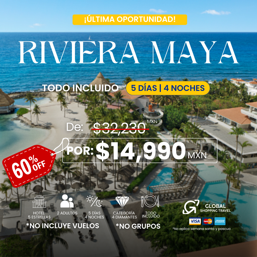 VIAJA A RIVIERA MAYA | GLOBAL SHOPPING TRAVEL